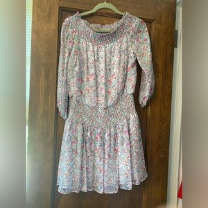 Shoshanna off the shoulder mini dress. Size 10.